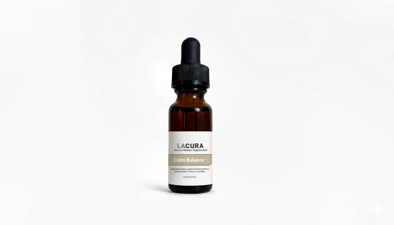 Bottle of Clacura product on a white background