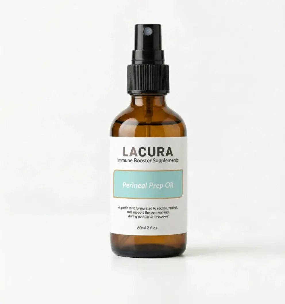 Perineal Prep Oil - Late Pregnancy Support LaCura